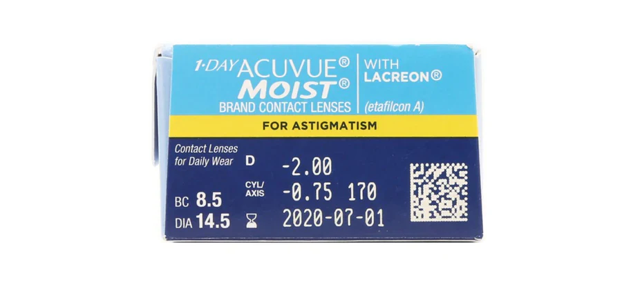 ACUVUE MOIST FOR ASTIGMATISM