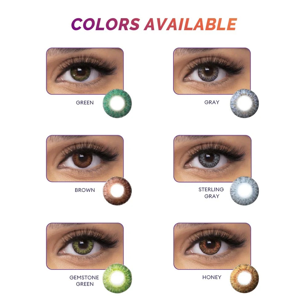 FRESHLOOK COLORED CONTACT LENSES MONTHLY DISPOSABLE